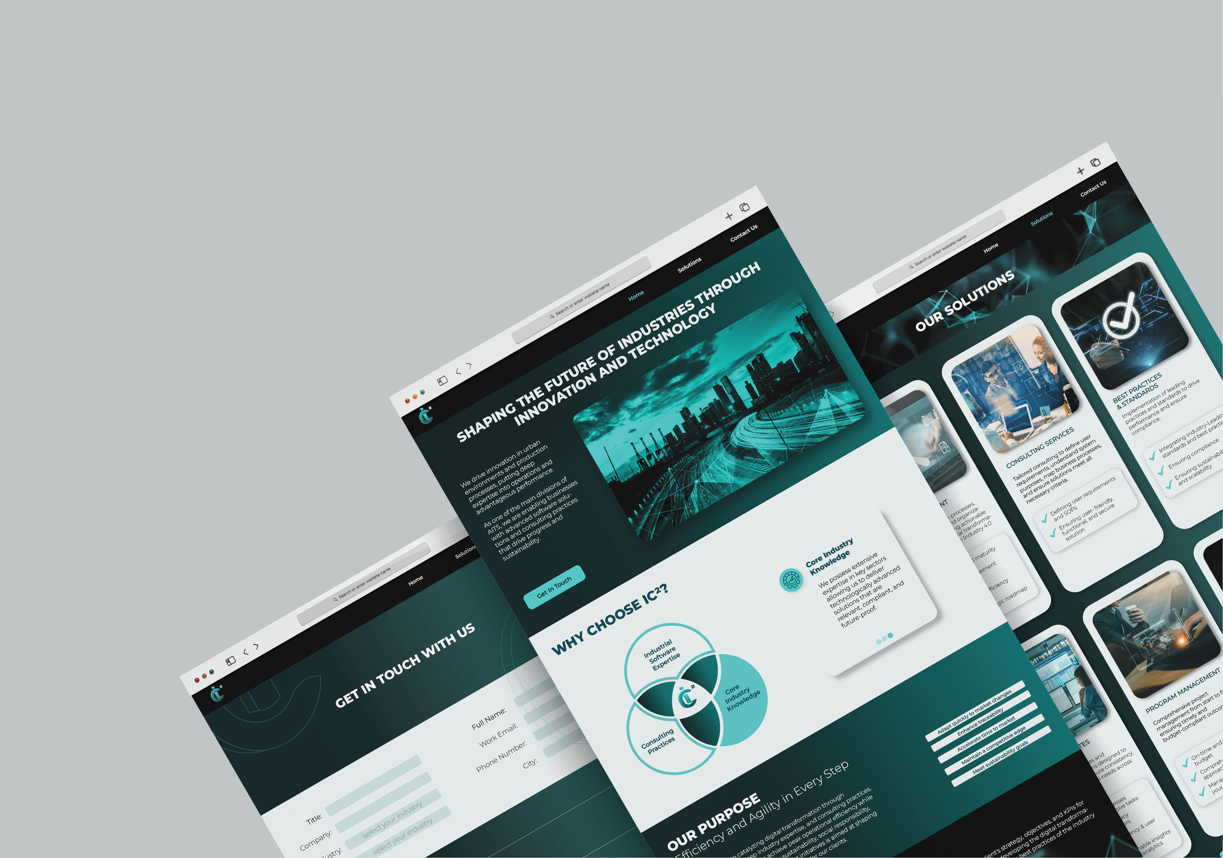 Icsquare Website